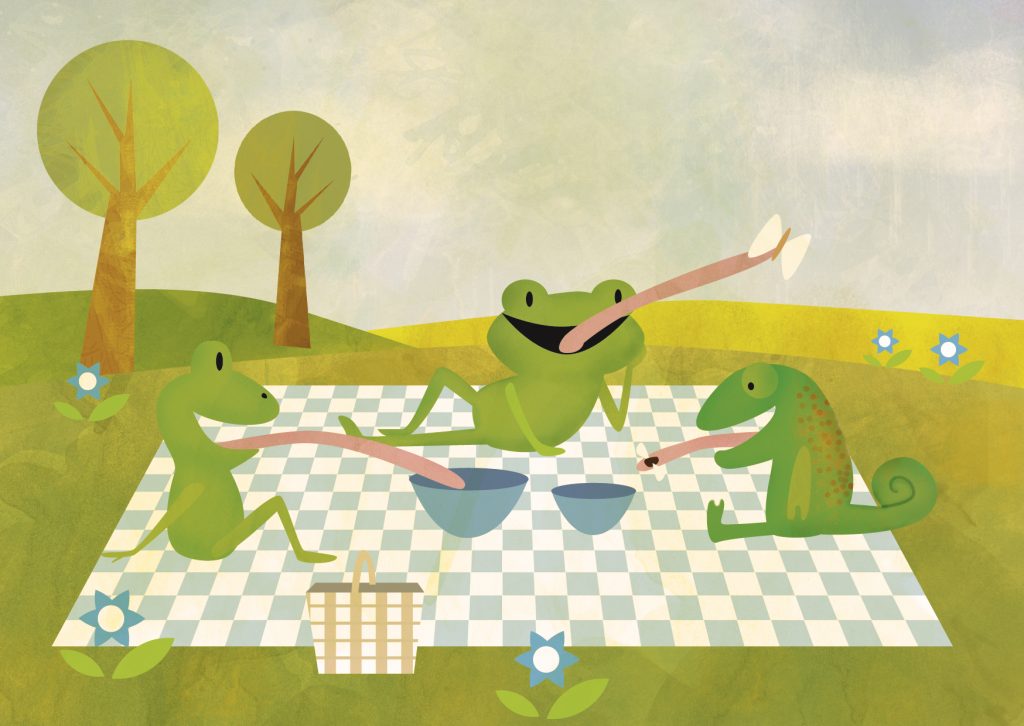 Froschpicknik
